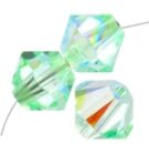 Swarovski, Bicone Crystal, 4mm, Chrysolite AB