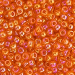 Miyuki Cube, 4mm Amethyst Lined Luster