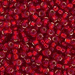 Miyuki Seed bead,Ruby Silver Lined  Size 11/0