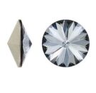Swarovski, Rivoli, 12mm, Silver Night