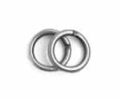 Jump Ring, Open, Gunmetal Plated, 4mm