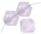 Swarovski, Bicone Crystal, 3mm, Violet Opal