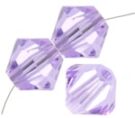 Swarovski, Bicone Crystal, 3mm, Violet