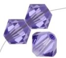 Swarovski, Bicone Crystal, 3mm, Tanzanite