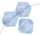 Swarovski, Bicone Crystal, 3mm, Air Blue Opal