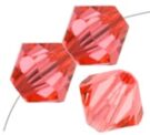 Swarovski, Bicone Crystal, 3mm, Padparadscha