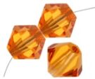 Swarovski, Bicone Crystal, 3mm, Topaz