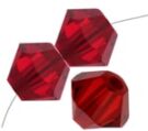 Swarovski, Bicone Crystal, 3mm, Siam