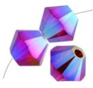 Swarovski, Bicone Crystal, 3mm, Siam AbX2