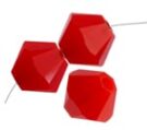 Swarovski, Bicone Crystal, 4mm, Opaque Red Coral