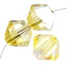 Swarovski, Bicone Crystal, 4mm, Jonquil AB