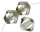Swarovski, Bicone Crystal, 3mm, Black Diamond
