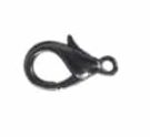Lobster Claw Clasps, Gunmetal Color, 10mm
