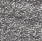Miyuki Delicas, Size 11/0, Palladium Plated Matte