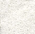 Miyuki Delicas, Size 11/0, Opaque White Matte