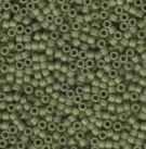 Miyuki Delicas, Size 11/0, Olive Matte