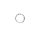 Jump Ring, Open, Silver Plated, 6mm