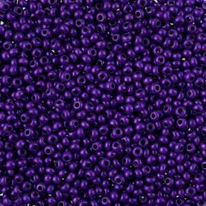 Czech Seed Bead, Size 10/0, 	Terra Intensive Purple